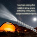 USB Rechargeable LED Flashlight Powerful Mini LED Torch Waterproof Design