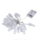 20 LED Card Photo Clip String Lights Battery Christmas Party Wedding lights