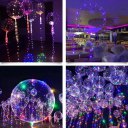 18-Inch Luminous LED Balloon Transparent LED Ball Romantic Reusable Bubble