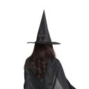 Halloween Oxford Cloth Witch Wizard Hat Magic Hat Party Toys Black Spire Hat