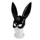 Cosplay Costume Party PP Rabbit Ears Mask Black White Halloween Decoration