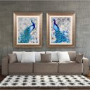5D Diamonds Plated Embroidery Peacock Painting Home Bedroom Decoration