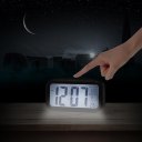 LED Digital Electronic Alarm Clock Backlight Time With Calendar + Thermometer