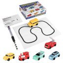 Enlighten Magic Pen Inductive Car Children's Train Tank Toy Car Draw Lines