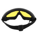 Outdoor Cycling Protective Goggles Windproof Skiing Goggles with Elastic Band