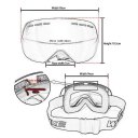 UV protection mirror coating skiing eyewear Goggles skiing sports