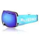 UV protection mirror coating skiing eyewear Goggles