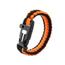 Survival SOS Bracelet with Fire Starter Design for Outdoor Camping Hiking