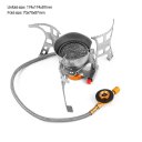 Outdoor Portable Gas Burner Stove Foldable Ignition Camping Mini Stove