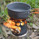 Portable Outdoor Camping Stove Stainless Steel Firewood Cooking Wood Stove