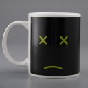 Heat Hot Reactive Changing Color Magic Mug Ceramic Coffee Tea Sensitive Cup