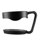 Black+grey Plastic Cups Handle for YETI 30 Oz Rambler Tumbler Two Rings