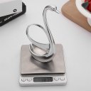 Zinc Alloy Fork Spoon Tableware Set Stand Holder Swan Shaped Kitchen Tools