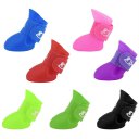 Creative Pet Dogs Lovely Comfortable Waterproof PVC Boots Soft Rain Shoes