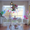 Colorful Foil Balloon Fantastic Horse Balloon Girls Birthday Party Decorations