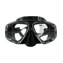 AM-308 Adult Double Layer Waterproof Anti-fog Silicone Diving Mask Goggles