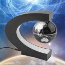 C shape LED World Map Decoration Magnetic Levitation Floating Globe Light