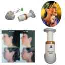 Portable Neckline Slimmer Chin Massager Thin Jaw Reduce Double Chin With Bag