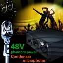 A963 48V Pro Condenser Microphone 48V Phantom Power Source