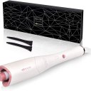 OCALISS Automatically Curling Wand, Pro Hair Curler with 1” Ceramic Rotating Barrel, 3 Temperature Control, Smart Anti-Stuck Sensor and Auto Shut-Off Portable Curling Iron