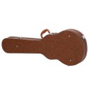 Glarry Hard-Shell Electric Guitar Case Bulge Surface Brown