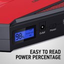 800A Peak 18000mAh Portable Car Jump Starter (up to 7.2L Gas/5.5L Diesel Engine) Portable Battery Booster with LCD Screen