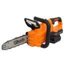 20V 10in 2.0AH Cordless Lithium Battery with Fast Charging Dock Charging Saw Orange