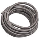 8AN 20ft Stainless Nylon Braided Oil/fuel/gas Line Hose Fitting Ends Assembly