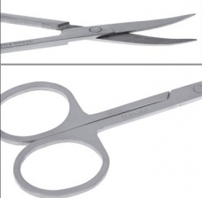 Nipper stainless steel eyebrow scissors