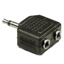 3.5MM Male to Double 3.5mm Male Audio Splitter Jack