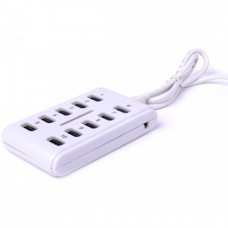 10 PORT 480Mbps High performance USB 2.0 HUB for LAPTOP MAC