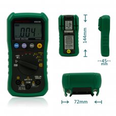 MASTECH MS8239D Multifunctional Voltage Current Resistance Continuity DWELL TACH Tester Multimeter