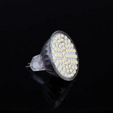 Top MR16 60 LED SMD 3528 Energy Saving Downlight Bulb Lamp Warm White 110V 120V 