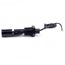 Aquarium Liquid Water Level Sensor Horizontal Floating Switch Black 3/4" PT