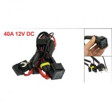 Motorcycle Bike H4-3 Bulb Lamp Xenon HID Conversion Kit Relay Harness