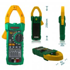 mastech ms2115b auto range trms digital clamp meter/60mf/hz/ncv voltage detection/usb