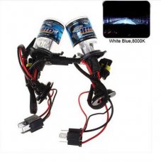 35W Car HID Xenon Bulb H4 8000K Lamp Light Super Bright (2 PCS)