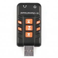 External USB audio sound card converter adapter virtual 7.1 ch USB 2.0 Mic Speaker Audio
