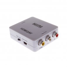 HDMI-AV HD Switch Adapter White