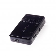 7.1 Channel USB External Sound Card Audio Adapter, with 3 indicators and cable, Black