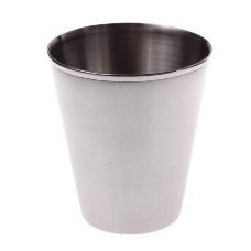 Portable Stainless Steel Wine Cup 2 Ounce 60 ml Silver