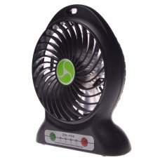 Chargeable Mini USB Fan Office Quiet Fan Black