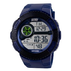 Men Outdoor Sport Digital Watch Outdoor Multi-Function Waterproof Watch