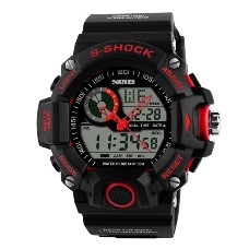 Multi-Function Outdoor Sport Watch Dual Display Waterproof Watch