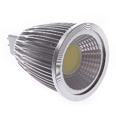 LED Spotlight Lighting Light Emitting Diode COB White (6000-6500K) MR16 Silver