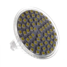 LED Spotlight Lighting Light Emitting Diode 3528 White (6000-6500K) MR16 Silver 3.5W