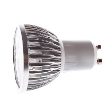LED Spotlight Lighting Light Emitting Diode Warm White (3000-3500K) GU10 Silver