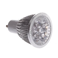 Spotlight Lighting Light Emitting Diode White (6000-6500K) GU10 Silver
