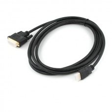 10ft Gold 24+1 DVI-D Male to HDMI Male Cable for HDTV HD