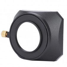 37mm Square Shape Lens Hood for Mirrorless Lens & DV Camcorders & Video Camera